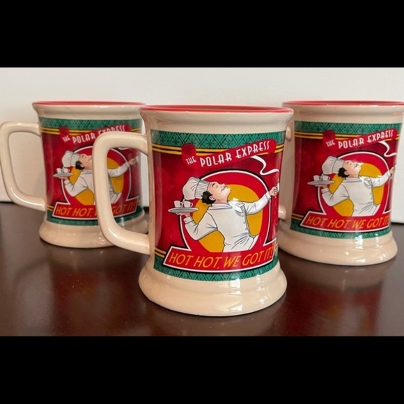 Other - The Polar Express Mugs Set of 3